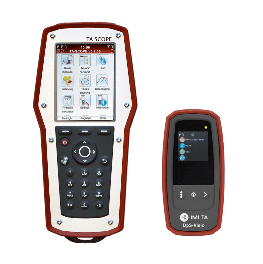 Hyr Flödesmätare TA-SCOPE HP — IMI Hydronic | VVS Depån