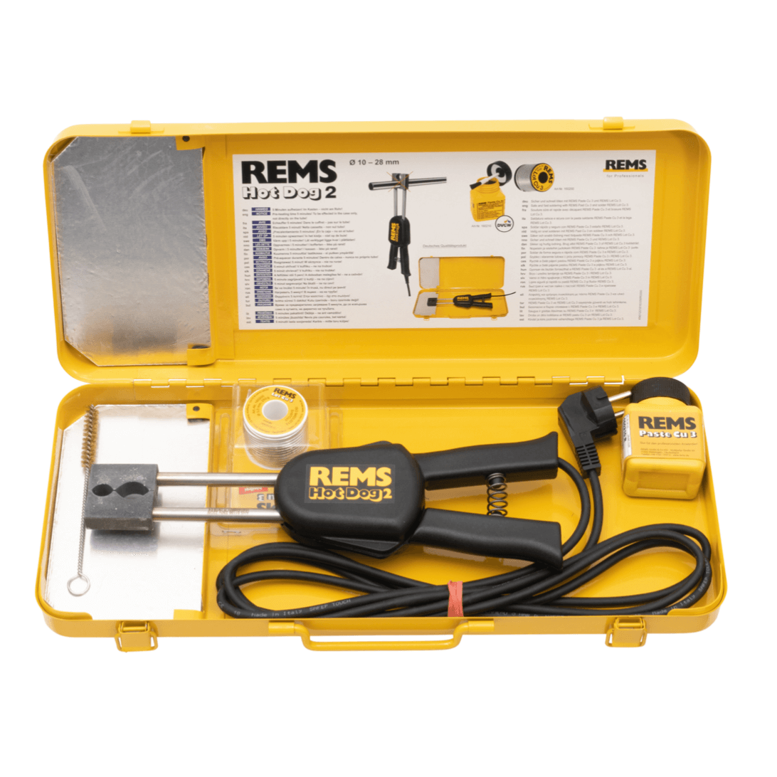Hyr Rems Hot Dog 2 Elektrisk lödtång — REMS | VVS Depån